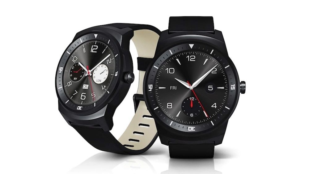 LGs nye Android Wear-klokke G Watch R har en rund P-OLED-skjerm. 