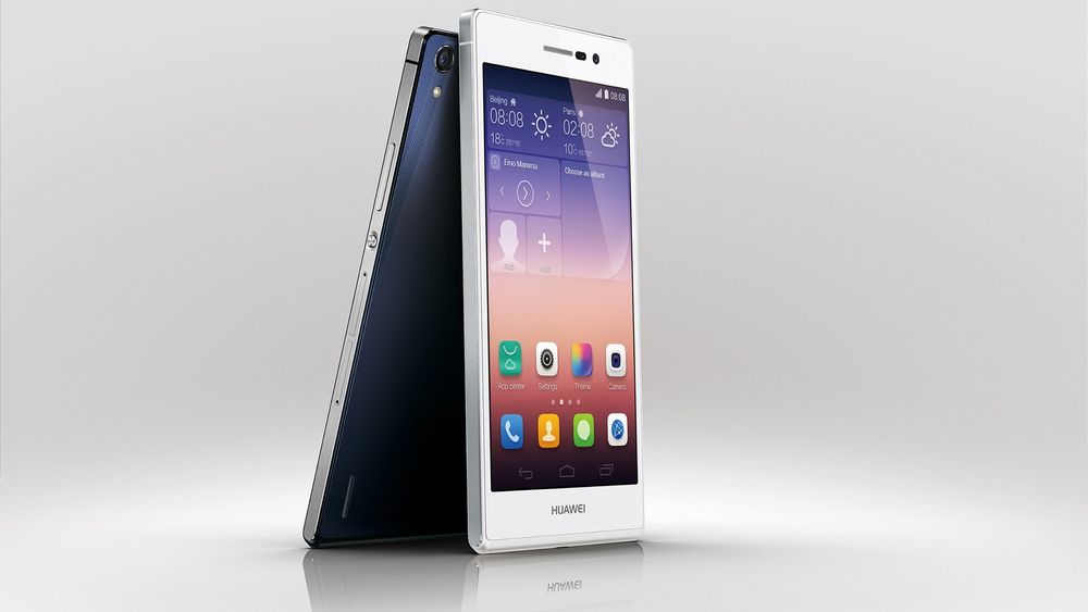 Toppmodell: Huaweis nye Ascend P7 er et imponerende stykke teknologi. 