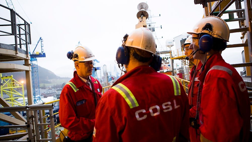 Det er ikke inngått riggkontrakter på norsk sokkel på to år, sier COSL Drilling-sjefen. Det kan bli dramatisk. Her fra COSL Promotor. 