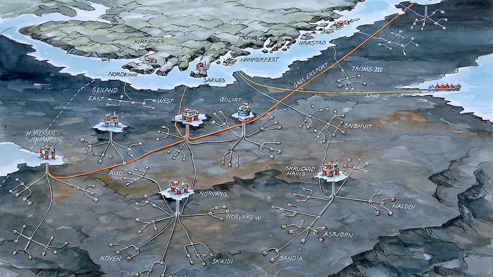 Barentshavet er ikke så forskjellig fra Nordsjøen og Norskehavet, mener Norsk olje og gass. Her er Barentshavet slik North Energy ser fremtiden. 