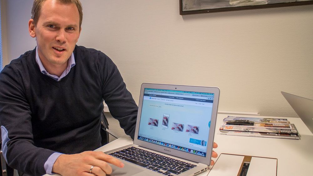 Tar papiret til nettskyen: Markedssjef Christian Sæterhaug i det norske selskapet Gelato Group forteller at de har stor suksess i mange land med å innføre selvbetjeneing av trykkerioppdrag. Både kunder og trykkerier for fordeler  