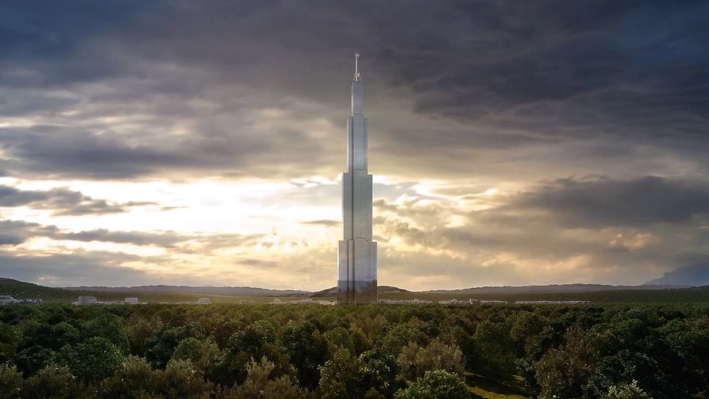 Byggingen av denne skyskraperen med 200 etasjer starter i sommer.