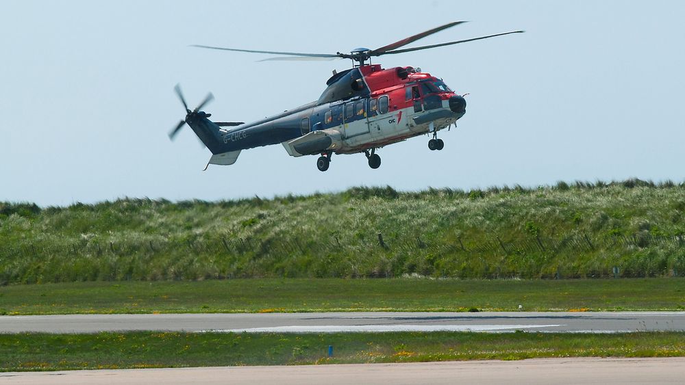 Helikopteret som havarerte var av denne typen: AS332L2 Super Puma.  