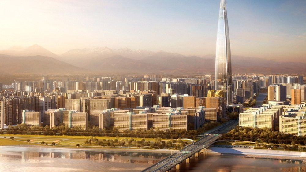 8: LOTTE WORLD TOWER, SEOUL, SØR-KOREA: 556 meter høyt, 123 etasjer, skal stå ferdig i 2014. Blir både boliger, kontorer og et hotell. Kalles også Lotte Supertower.  