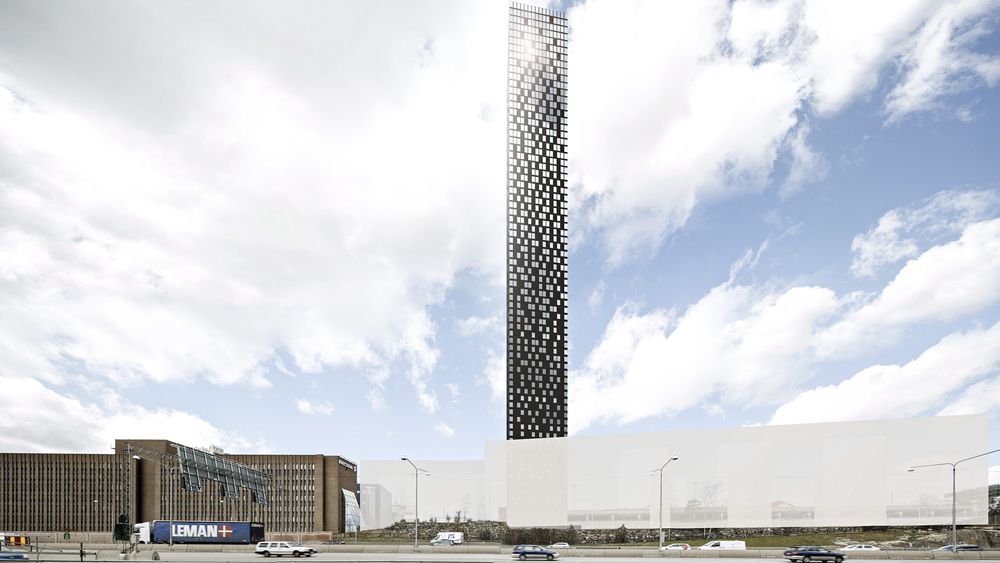 Finansbyråd Sten Nordin ønsker at Tellus Tower skal bli et landemerke for Stockholm.