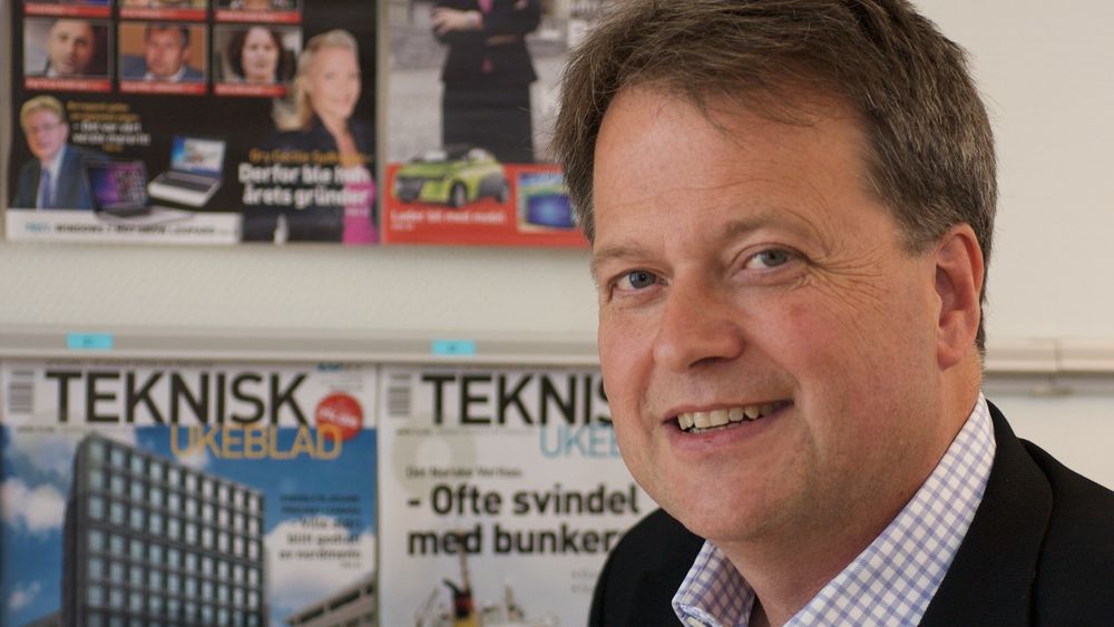 NY DIREKTØR: Jan M. Moberg er ansatt som ny administrerende direktør i Teknisk Ukeblad, og tiltrer 12. oktober.