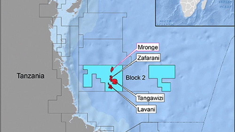 Gigantisk: Statoils gassfunn på utsiden av Tanzania kan nå utgjøre så mye som 3,6 milliarder fat oljeekvivalenter. 