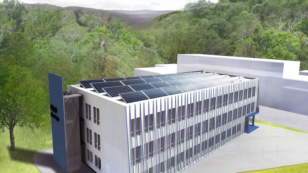Det nye depotbygget på Haakonsvern blir et av landets første nullenergibygg.  