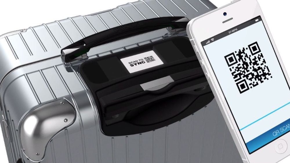 I Bag2Go-systemet fra Airbus synkroniseres kofferten med mobiltelefonen og kan leveres inn uten papirmerking. 
