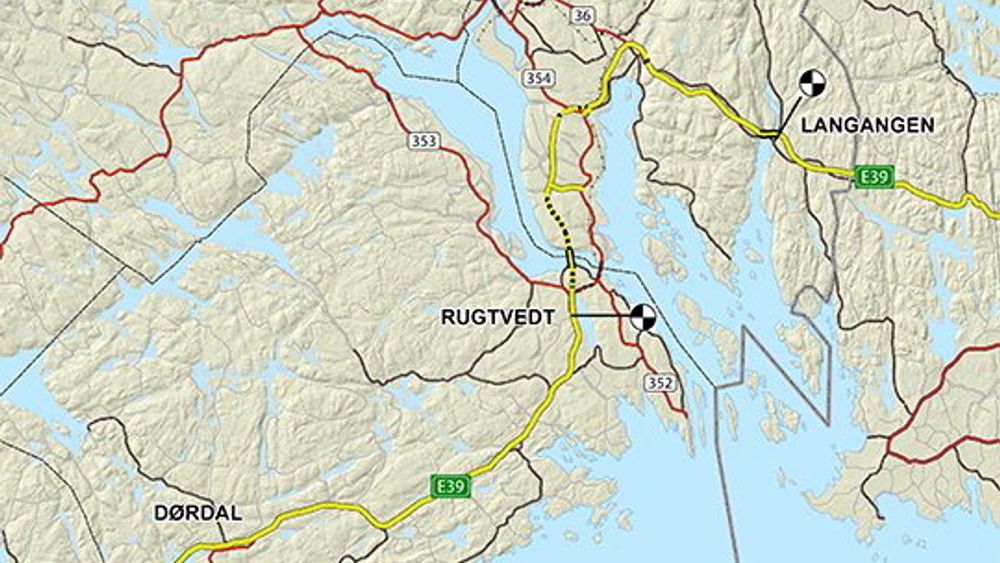 Nå skal det finnes ny trasé for firefelts E18 mellom Langangen og Rugtvedt. Men Statens Vegvesen frykter at gamle gruveganger rundt Brevik kan skape vanskeligheter.