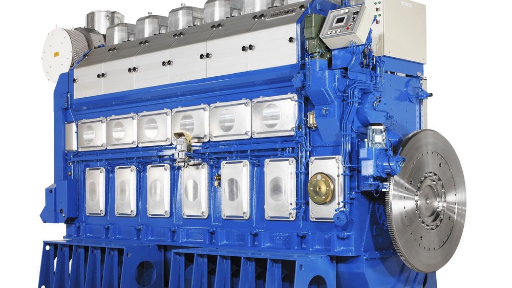 Dual fuel-motoren DF 50 har en ISO virkningsgrad på 49 prosent, mot cirka 37 prosent for turbiner. 