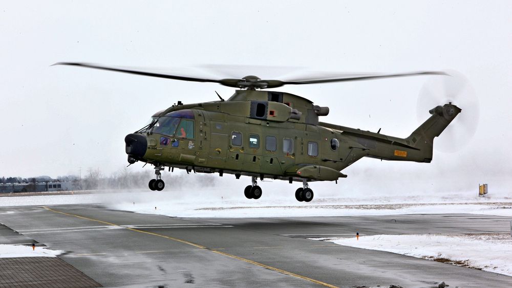Sea King-erstatter: Siden 2010 har den danske redningstjenesten kun fløyet med AW/EH101.   alle foto: Per Erlien Dalløkken   