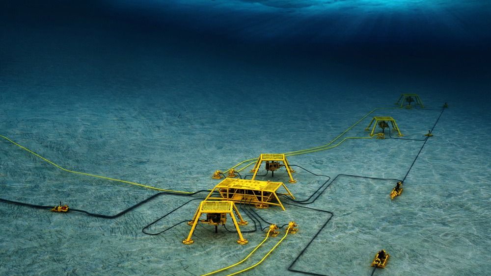 Kirinskoye is the first subsea project on the Russian shelf. The area is iced over for seven months per year: this is part of the challenge; and FMC has come up with the solution. Photo: FMC Technologies