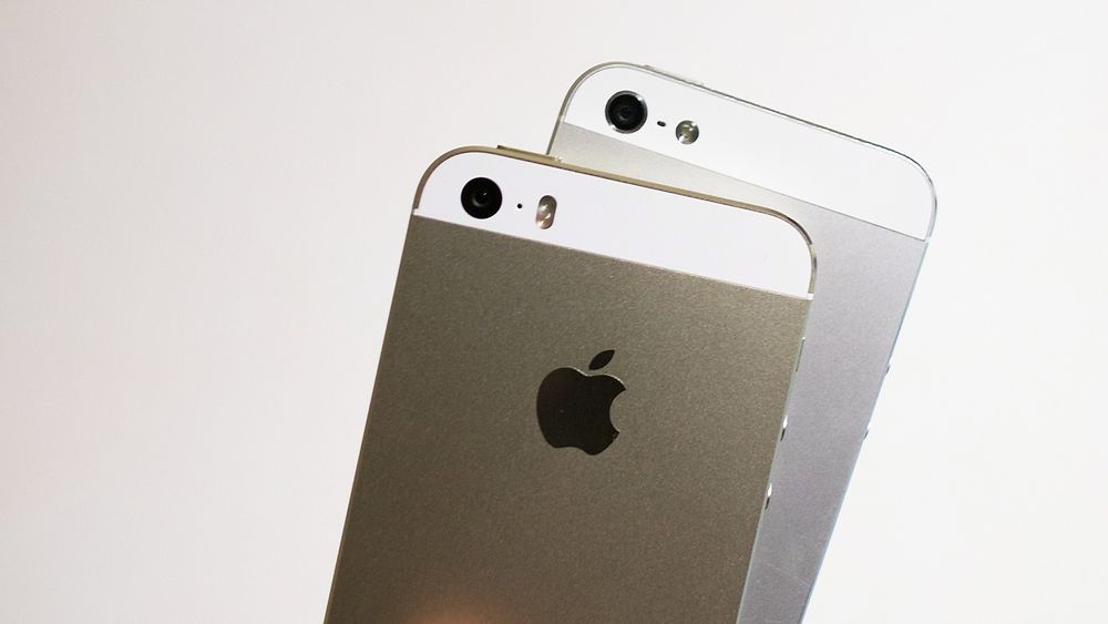Bestselger: Fem varianter av Iphone ligger på topp 10-lista. Aller mest selger 5S.