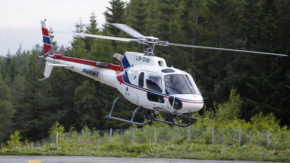 Det var et AIrlift-helikopter av denne typen, Eurocopter AS350 B3, som styrtet i fjellet ved Vassli, mellom Dalamot og Busete i Hardanger for ett år siden. 
