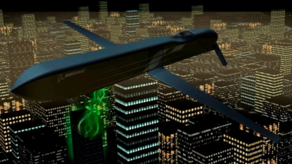 Boeings eksperimentelle CHAMP-missil, kan ifølge produsenten slå ut elektroniske systemer med mikrobølger. 