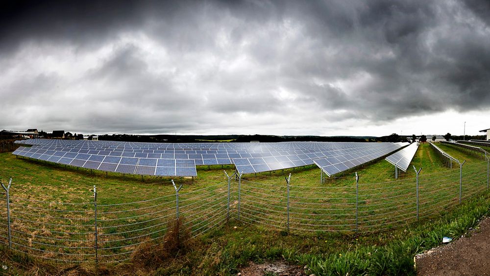Mye solkraft: Solkraftverket Herhan i Nordrhein-Westfalen i Tyskland bidrar med sine 1,35 MW til at Tyskland kan nå sitt mål om å få 50.000 MW solkraft i 2020. 