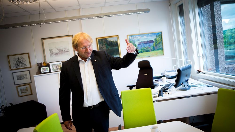 Ønsker vekst: Rune Kjølstad, ordfører i Røyken, ønsker å skape et større fagmiljø for ingeniører og sivilingeniører. 