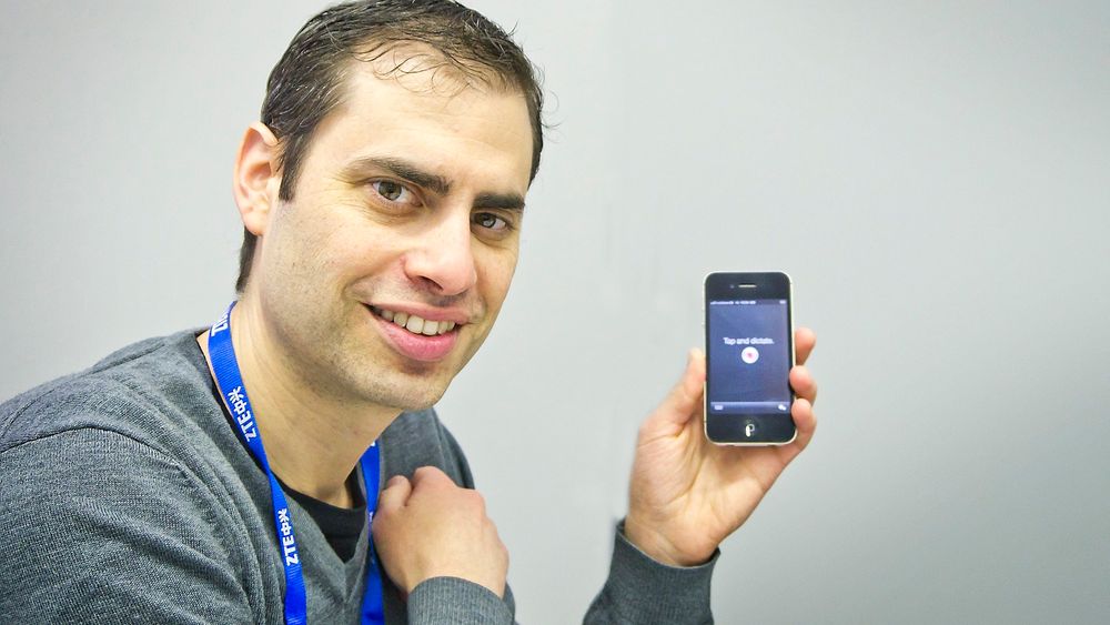SUPERDUPER: Alle med smarttelefon må ta i bruk taletolkning. Dette er «superawesome» ifølge produktsjef i mobildivisjonen til Nuance, Matt Revis.