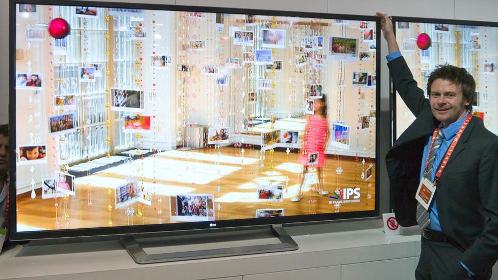 Kvinde tandpine kollidere LG lanserer 84-tommers TV med 4K - Tu.no