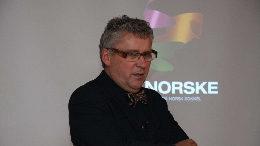FORNØYD: - Når vi som selskap tredobler vår ressursbase på et halvt år, er det vanskelig å ikke bruke superlativer, sier direktør Erik Haugane, som er fornøyd med mye lavere røde tall.