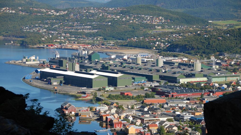 Vinner: Alcoas verk i Mosjøen produserer aluminium.