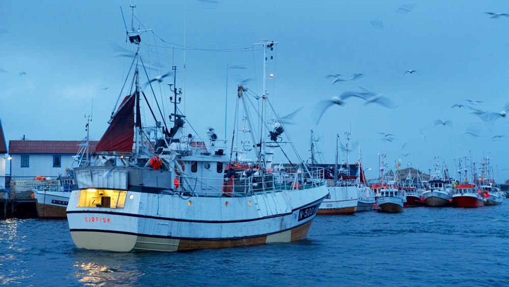 LITE FISKEDØD: Fiskerne i Lofoten har stort sett bare arealkonflikter å frykte ved oljeboring.
