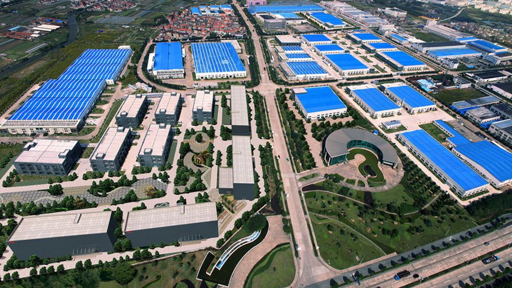 ET LITE STYKKE NORGE I KINA: 290.000 m2 med plass for nordiske bedrifter til å etablere seg i Kina.