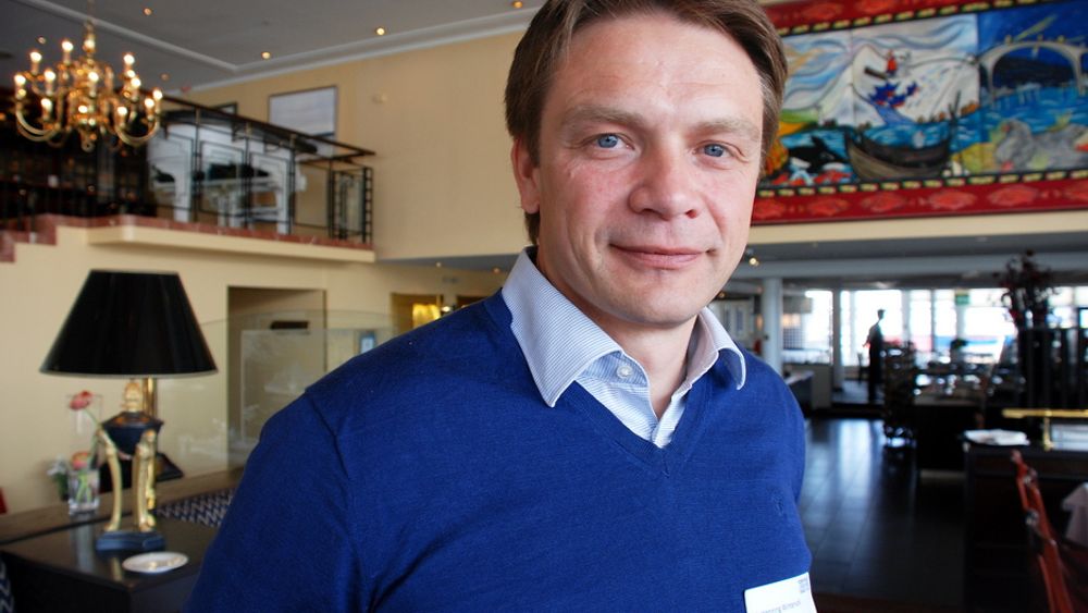 Administrerende direktør Geir-Henning Wintervoll i Finnfjord AS sier energigjenvinningsanlegget hans er konfliktfri kraft som er et drømmecase å fronte.