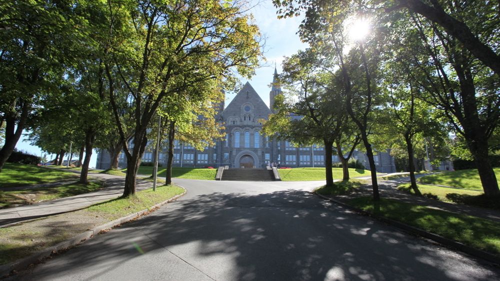 NTNU Gløshaugen. Forsiden.