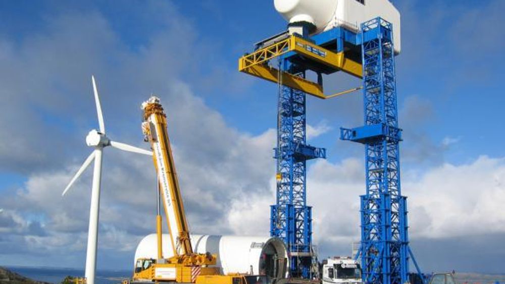 UT PÅ HAVET: Lyse, Statoil og GE skal samarbeide om å gjøre GEs direktedrevne vindmøller klare for havvind. Prosjektet kan gi muligheter for flere norske leverandørbedrifter til å bidra med ny teknologi.