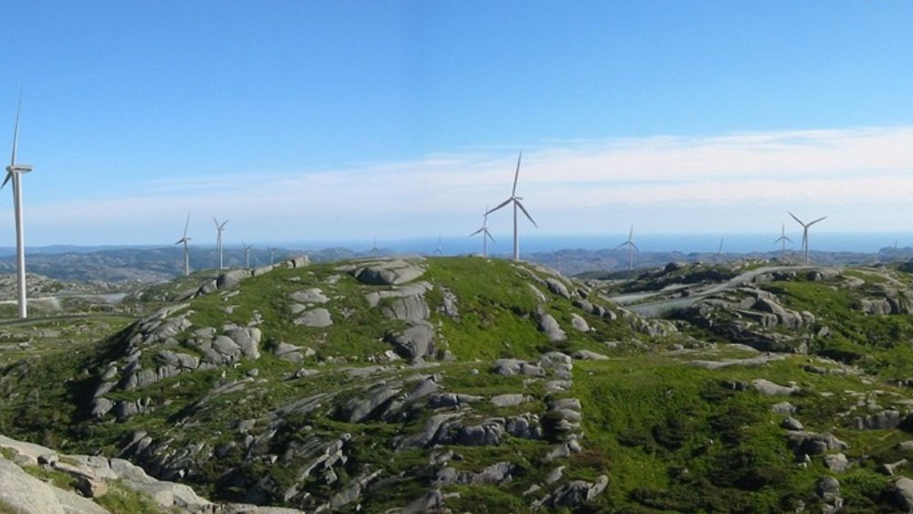 TELLENES: Slik kan Tellenes vindpark i Rogaland komme til å se ut. Den er på 156 MW og kan produsere opptil en halv terawattime strøm årlig. Selskapet Zephyr overtatt to planlagte vindparker fra Statoil.