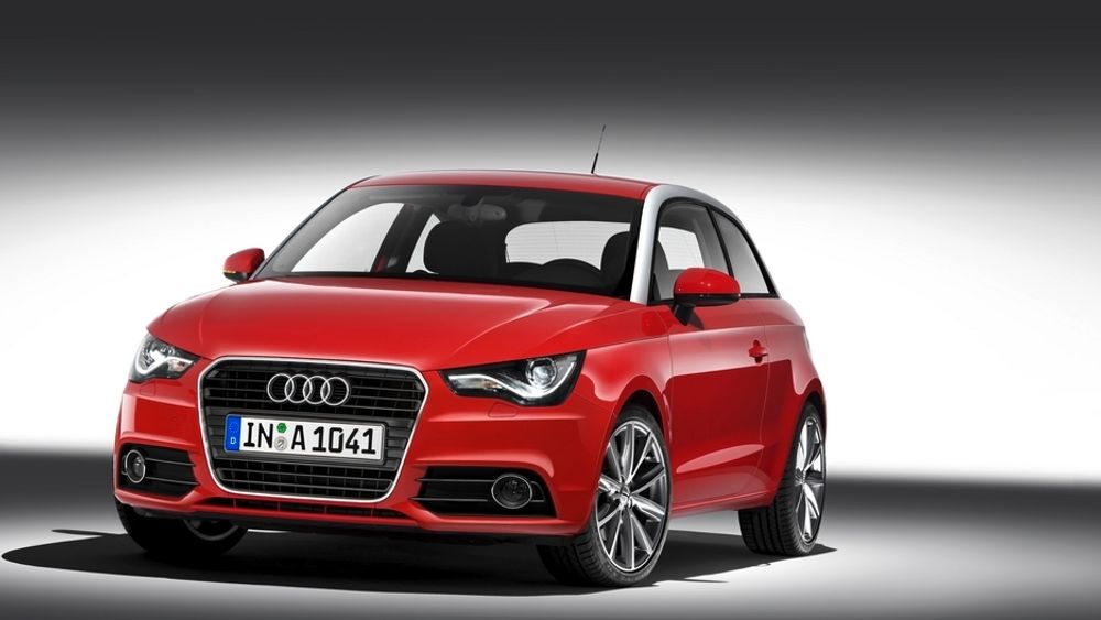 SPORTSLIG: Audi A1 blir et sportslig tilskudd i det minste bilsegmentet.