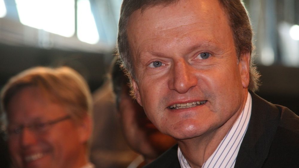 GLADE DAGER: 2009 ble ikke så aller  verst likevel for Telenor og Jon Fredrik Baksaas.
