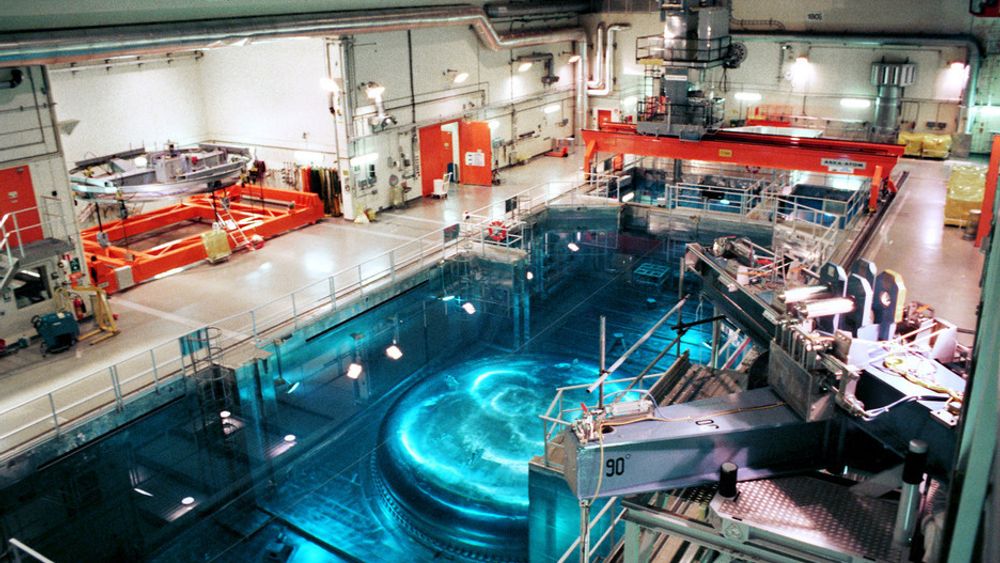 OSKARSHAMN: Dette er reaktorhallen på O3 ved Oskarshamn. Nå er reaktoren stengt ned nok en gang, og det vil ta minst 10-14 dager før den kan settes i drift igjen.