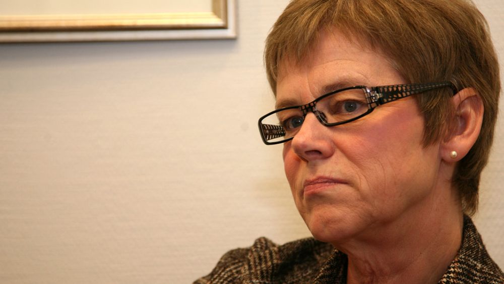 STÅR FAST: På RIFs høstmøte i dag sto Elisabeth Enger fast på at det var mangel på kompetanse ¿ med henvisning til saken i Teknisk Ukeblad.