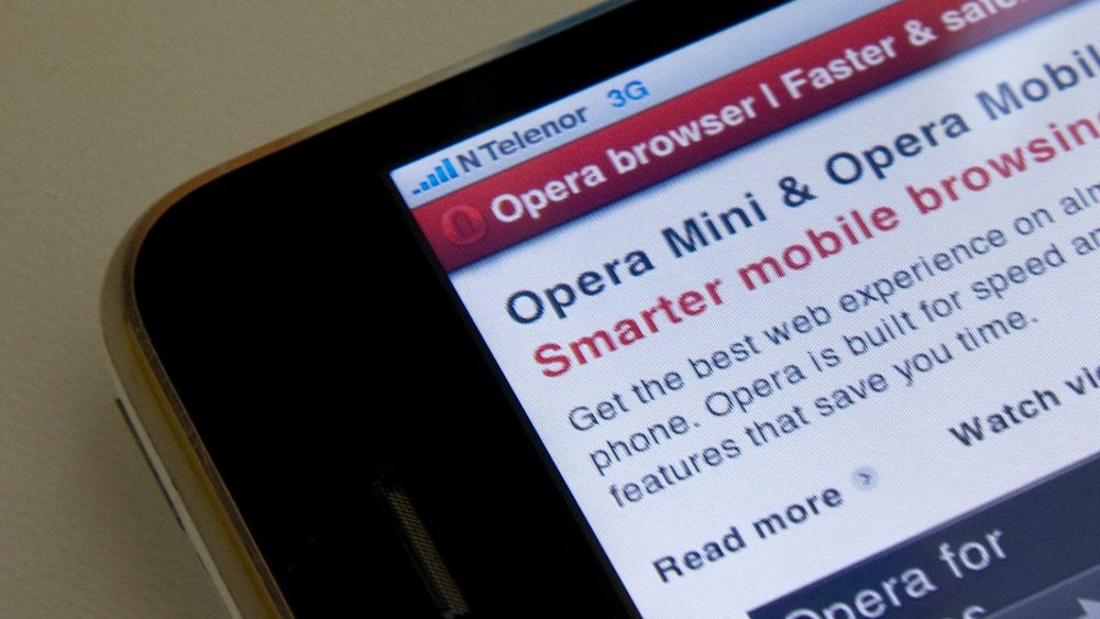 NORGE TIL VERDEN: Opera Software og Telenor - fra september i forretnings- og utviklingssamarbeid.