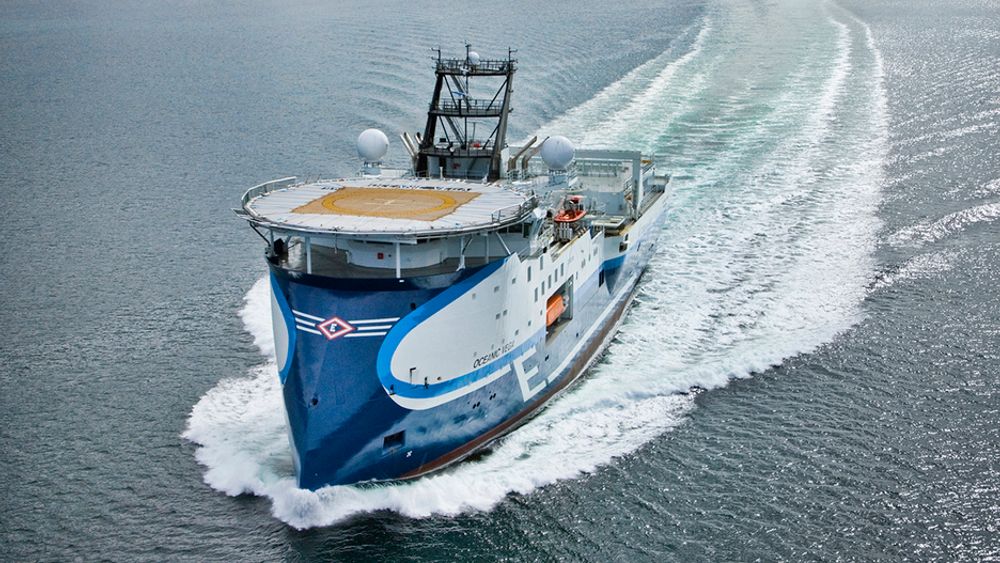 SKYTER: Oceanic Vega er av typen SX 120, designet og bygget i Ulsteinvik for Eidesvik Offshore.