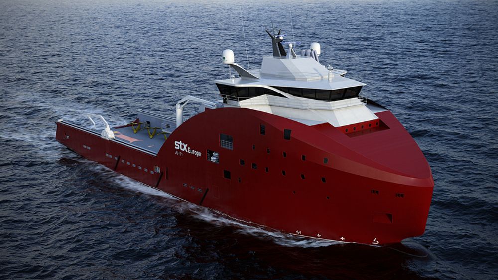 NY UTFORMING: STX Offshore Design har utviklet den  nye AH 11 med tanke på operasjoner i svært dypt vann, som utenfor Brasil.