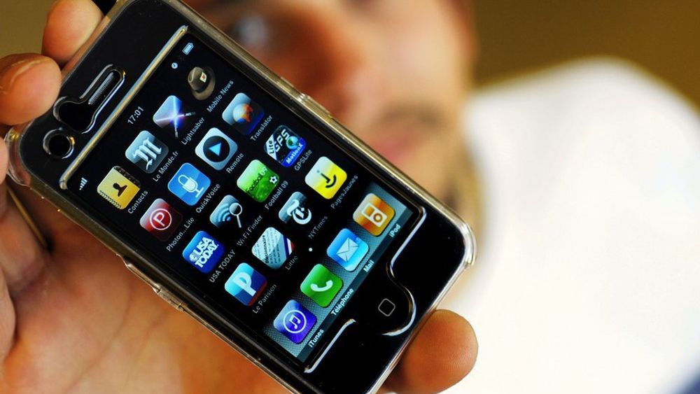 EKSPLOSJON: Datatrafikken har økt voldsomt de siste få årene. iPhone er nok muligens en stor del av grunnen.