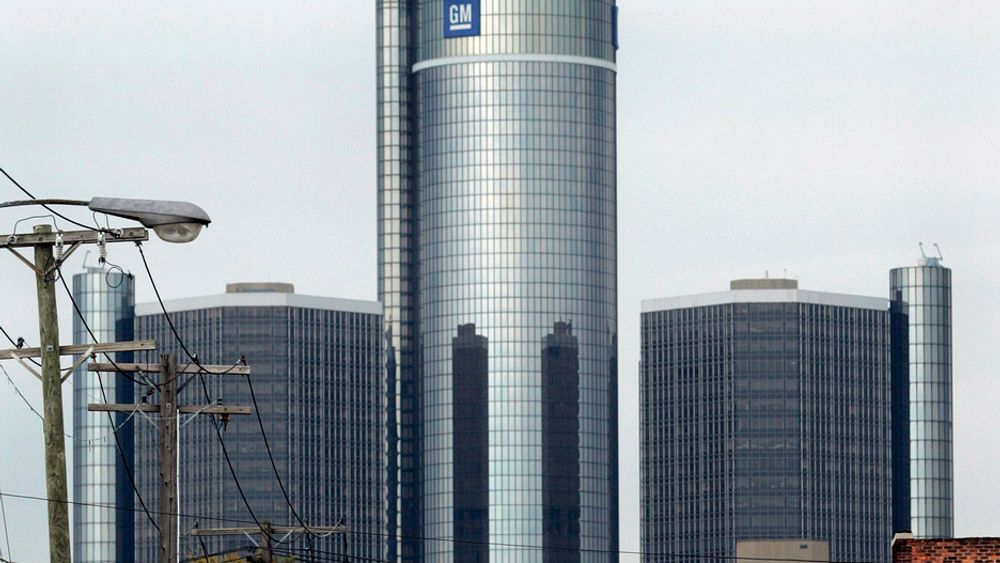 General Motors' hovedkvarter i Detroit. Nå forbereder regjeringen en styrt konkurs av bilgiganten, melder Washington Post.