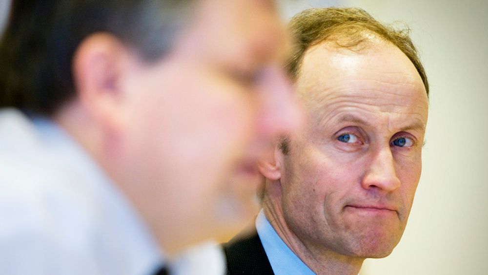 KRITISERES: Enova-sjef Nils Kristian Nakstad får sterk kritikk av Riksrevisjonen. Nå krever opposjonspolitikere at statsråd Tere Riis-Johansen tar tak i Enova.