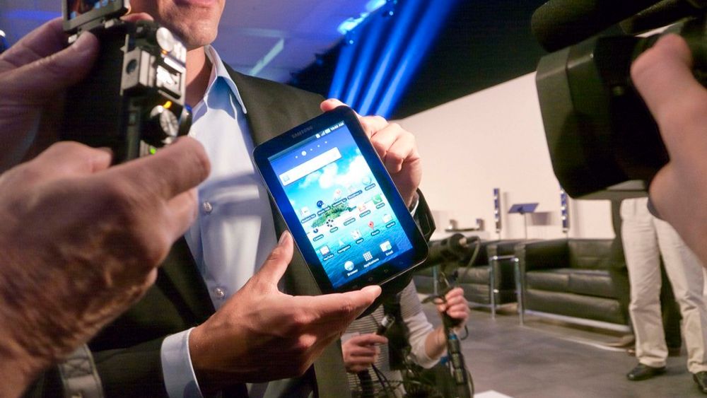UTFORDRER: Samsung Galaxy Tab.