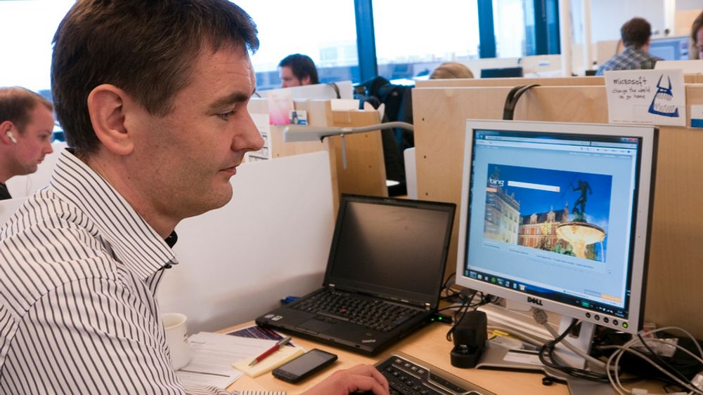 TAUS: Direktør Arne Uppheim i MSN Norge vil ikke si når Bing lanseres med full funksjonalitet i Norge, men tror søketjenesten vil ta markedsandeler når det skjer.