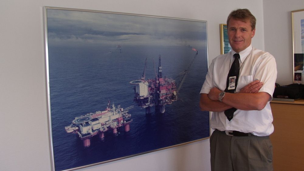 BYGGER UT: Sjefen for Statoils Houston-kontor, Øyvind reinertsen er fornøyd med at selskapet nå går i gang med utbyggingen av Big Foot-feltet i dypvannsdelen av Den Mexicanske Golfen.