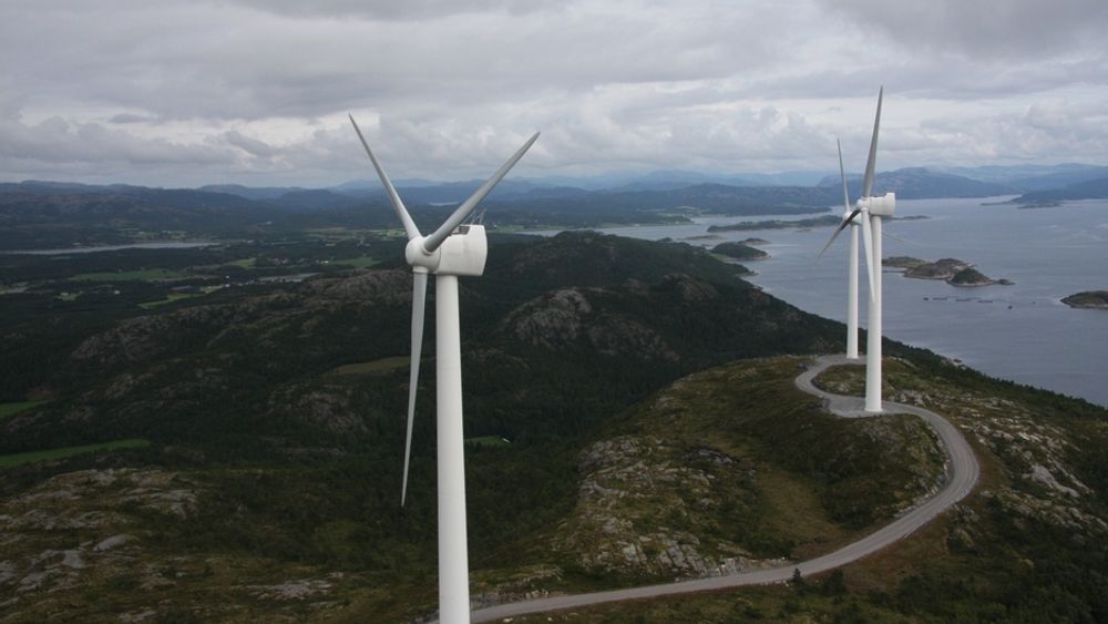STØTTESTOPP: Det blir ingen støtte til vindkraft fra Enova i 2011