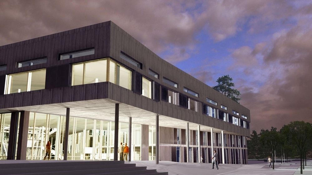 KOMMUNESENTER: Skanska Norge skal bygge nytt kommunesenter på Nesodden.