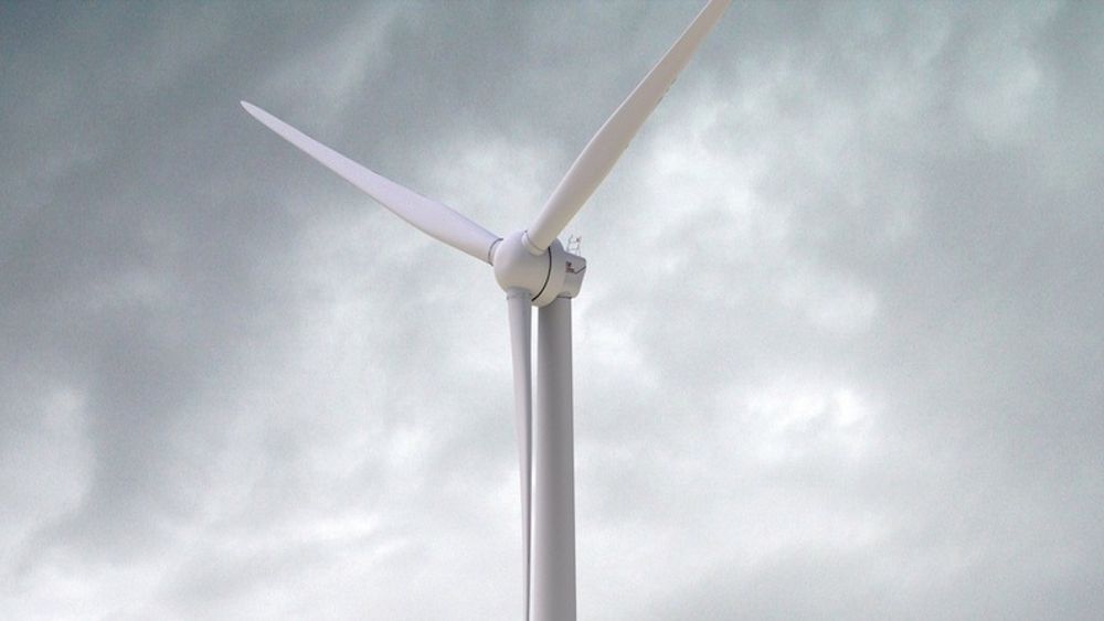 TESTES UT: Denne turbinen skal testes ut i Bjugn sammen med Siemens, med 34,5 Enova-millioner i støtte.