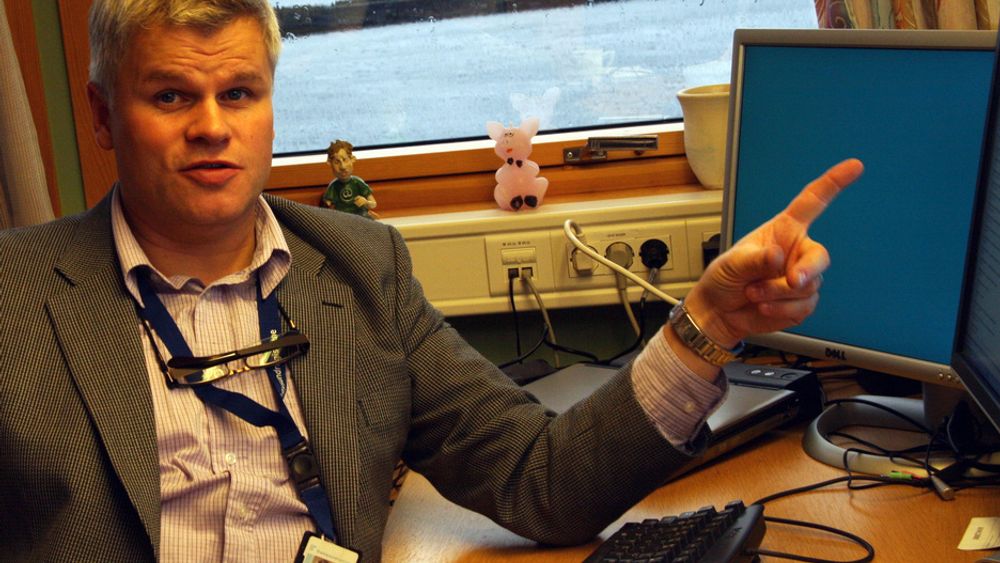 OMFATTENDE: Kommunikasjonsansvarlig Jørgen Ferkingstad sier at omlegging av nye Altinn til versjon 2 er en omfattende prosess som krever nedstenging av tjenesten.