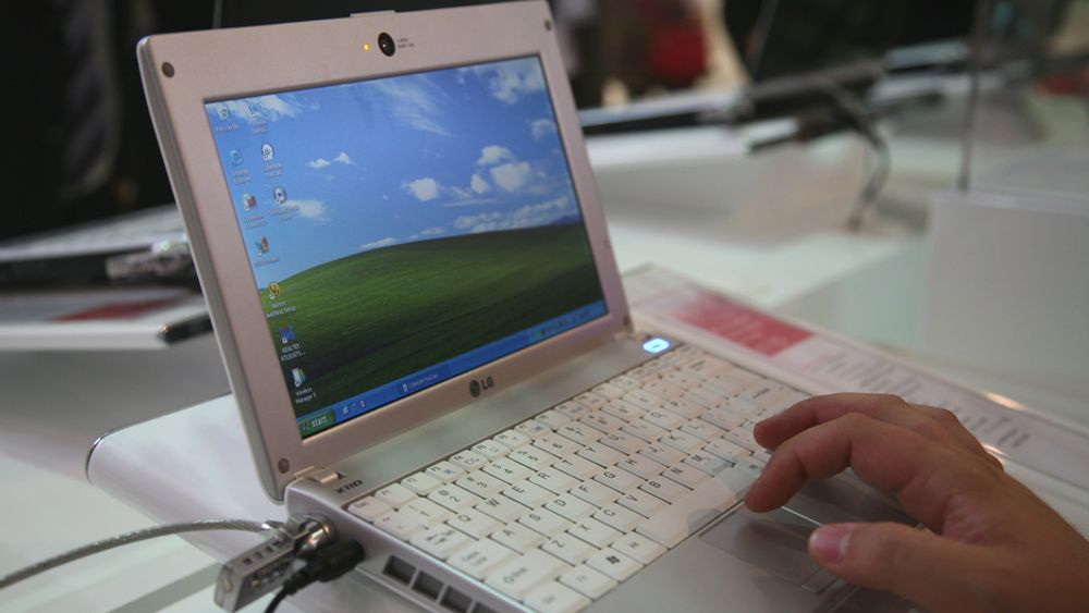IFA: Slik ser den ut - LGs mini-laptop X110, som har innebygget 3G.